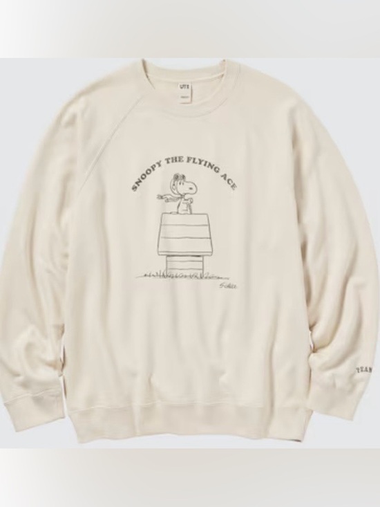 Uniqlo Other - Uniqlo UT Peanuts collab Snoopy The Flying Ace Unisex Sz L